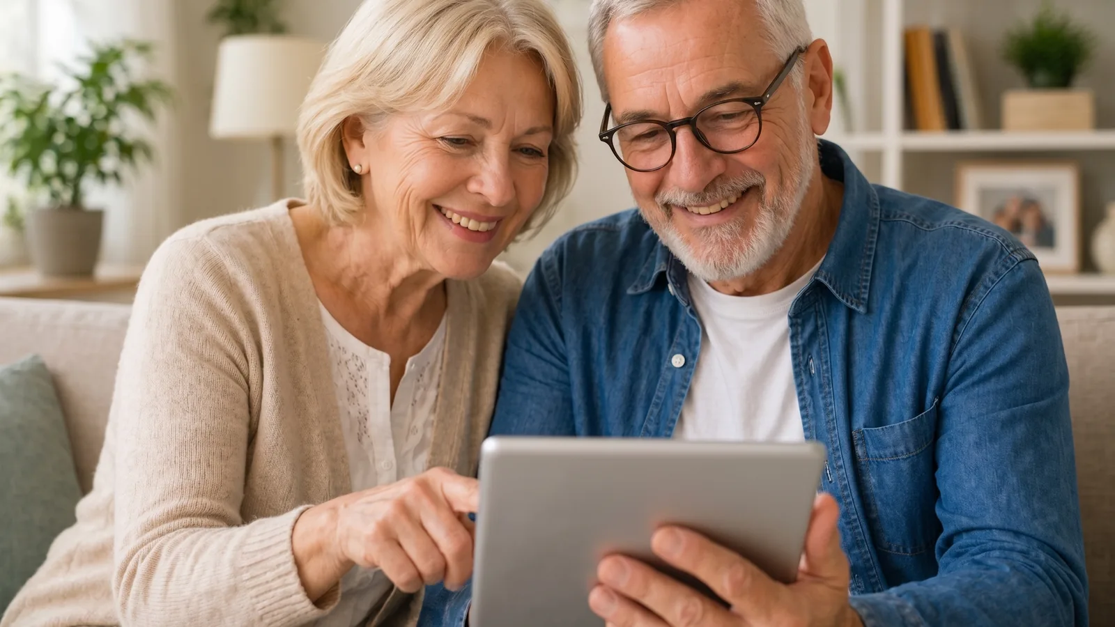 Senior actif au quotidien